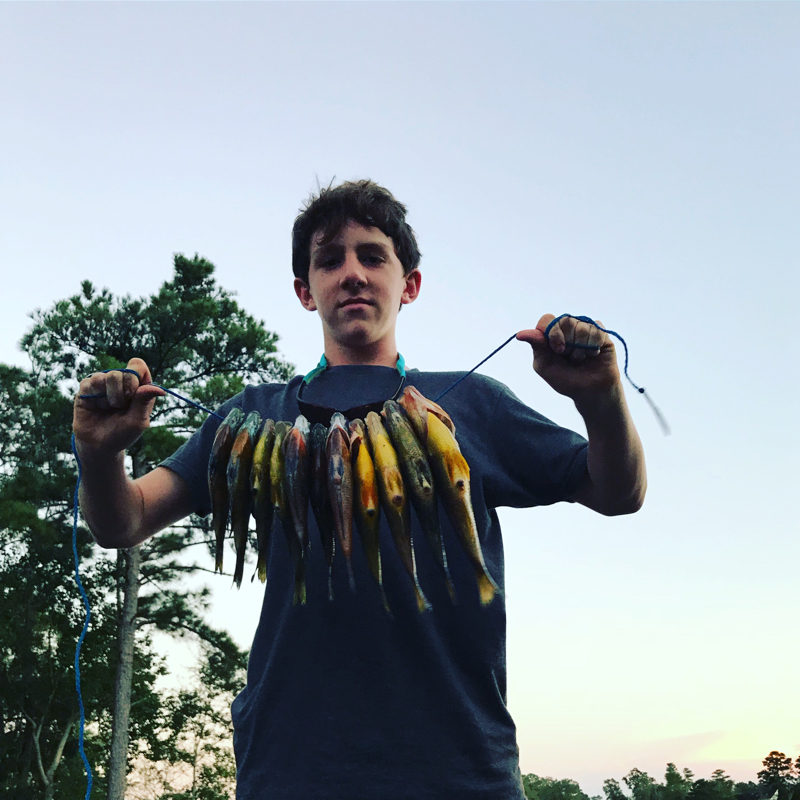 A photo of Liam Schroeder's catch