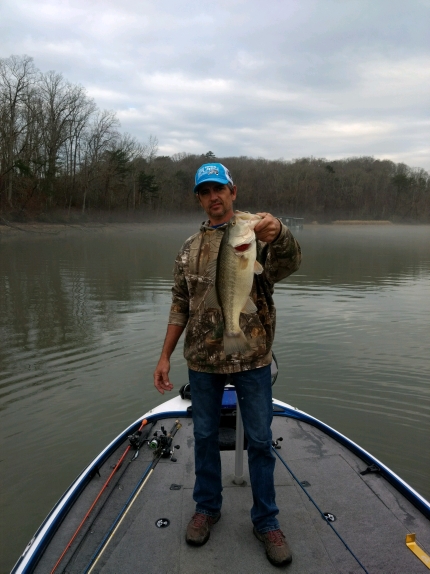 A photo of Mike Rimmer's catch