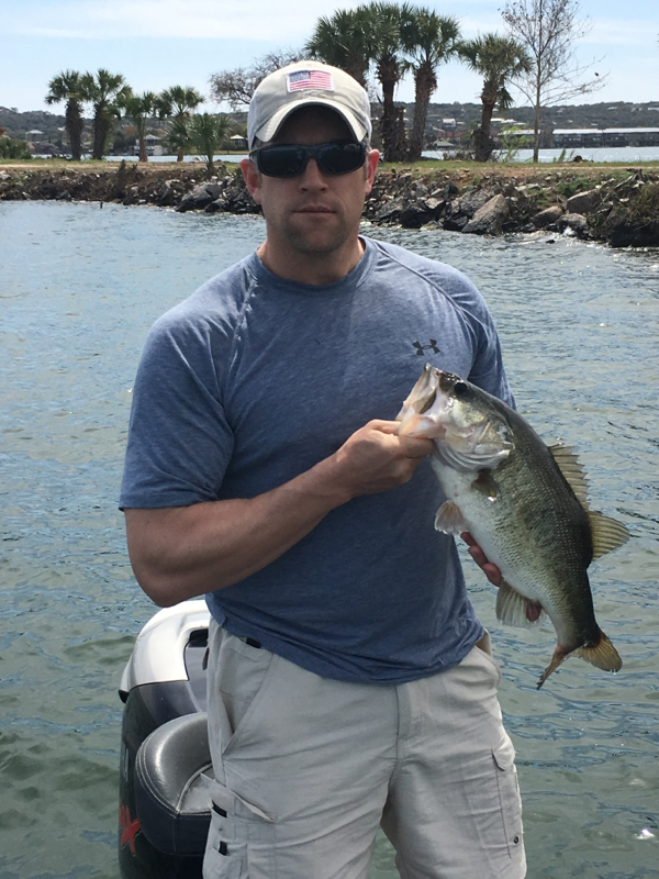 A photo of Phillip Russell's catch