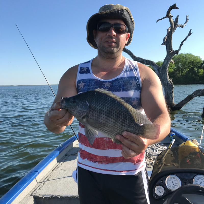 A photo of Roger Parker's catch