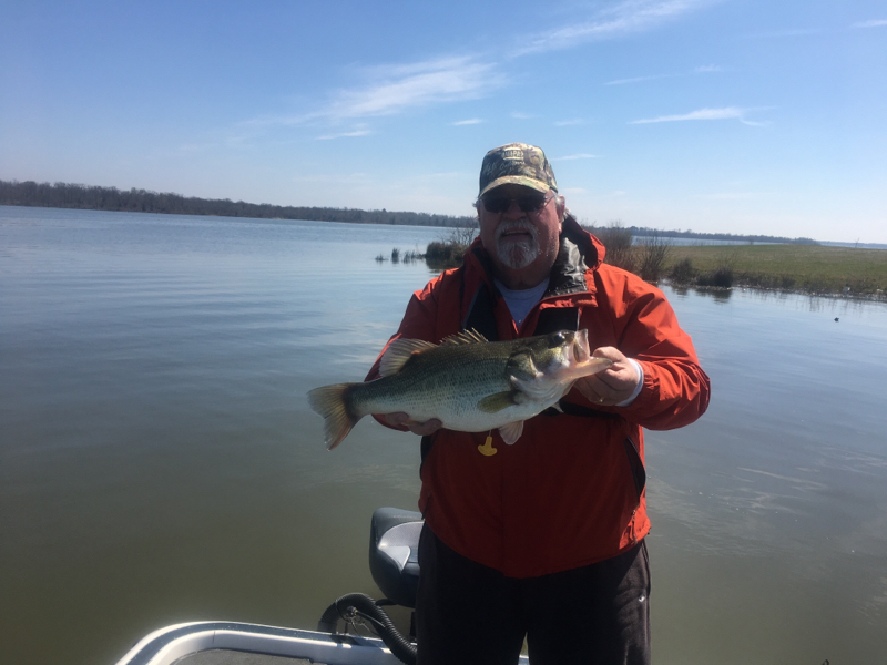 A photo of Rick Miller's catch