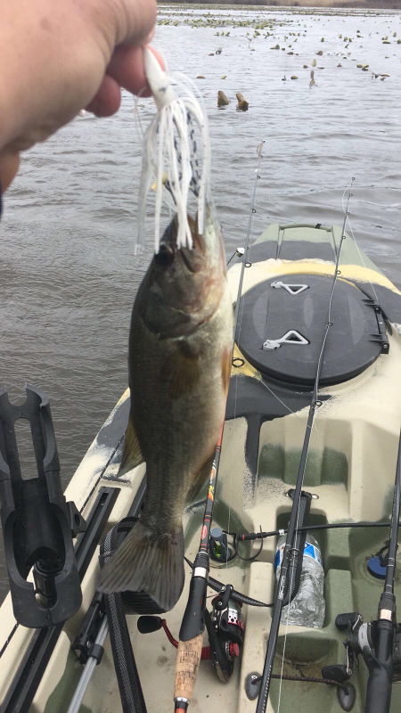 A photo of Rick Hunt's catch