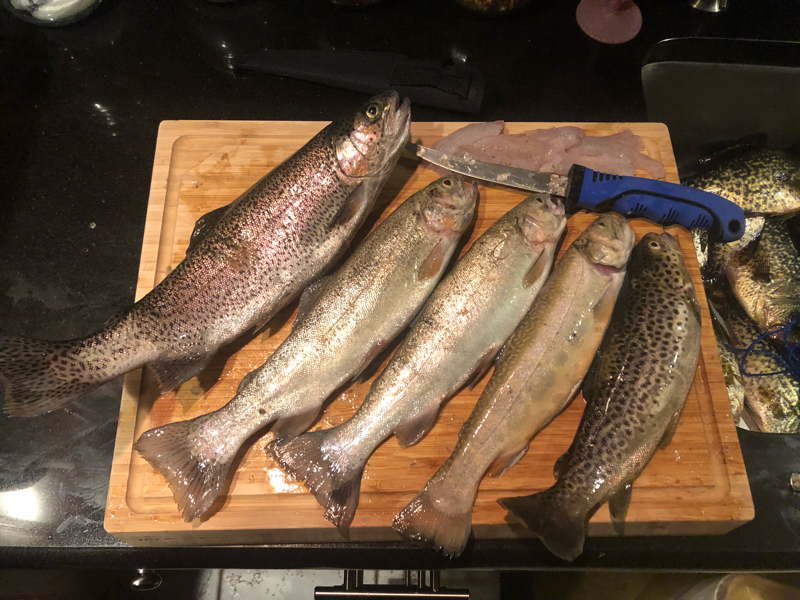 A photo of Jonathon Savage's catch
