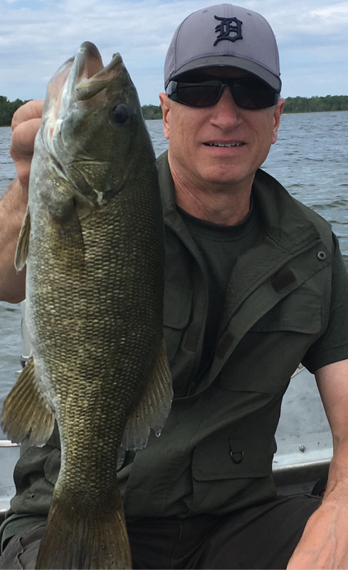A photo of Peter Manos's catch