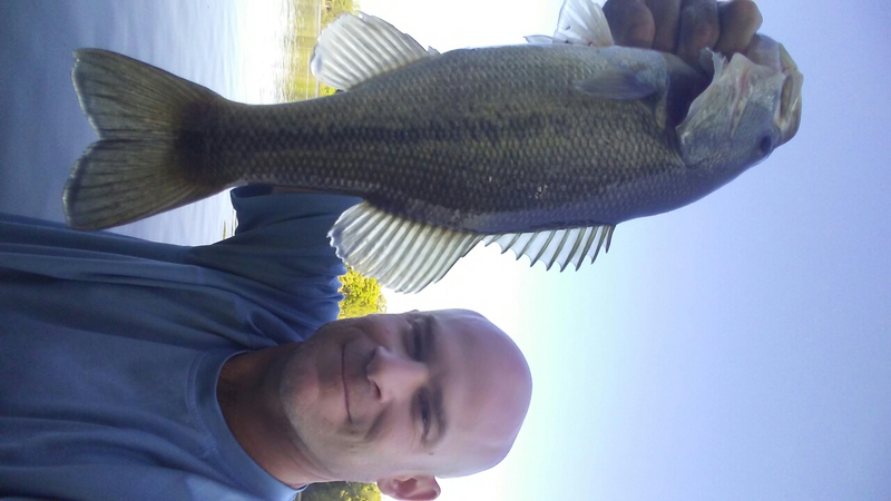 A photo of Steve Long's catch