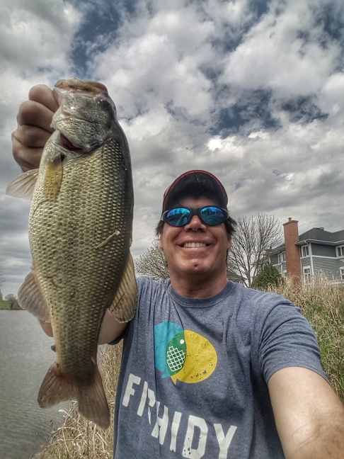 A photo of Rich Pardy's catch