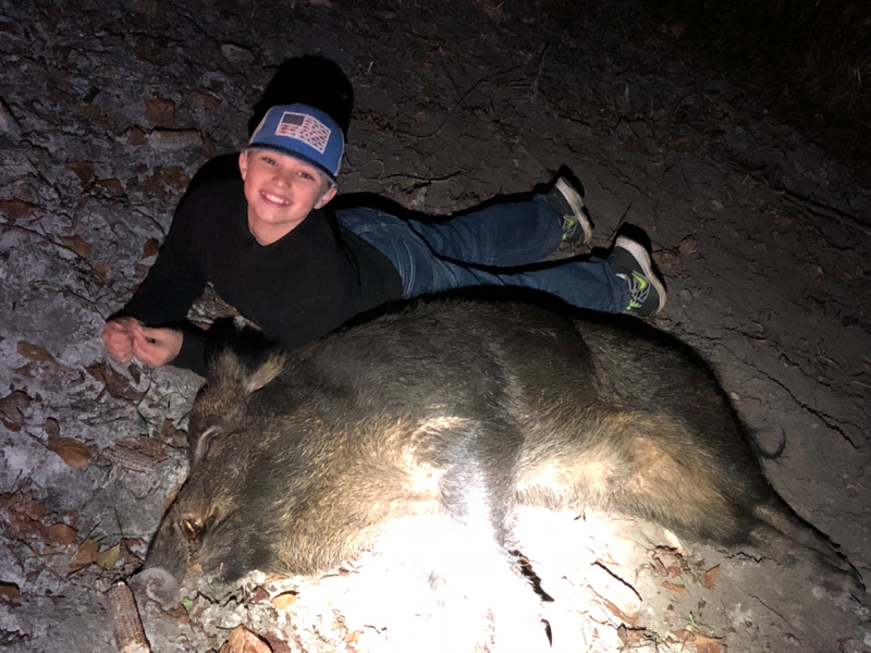 A photo of Nicholas Womble's catch