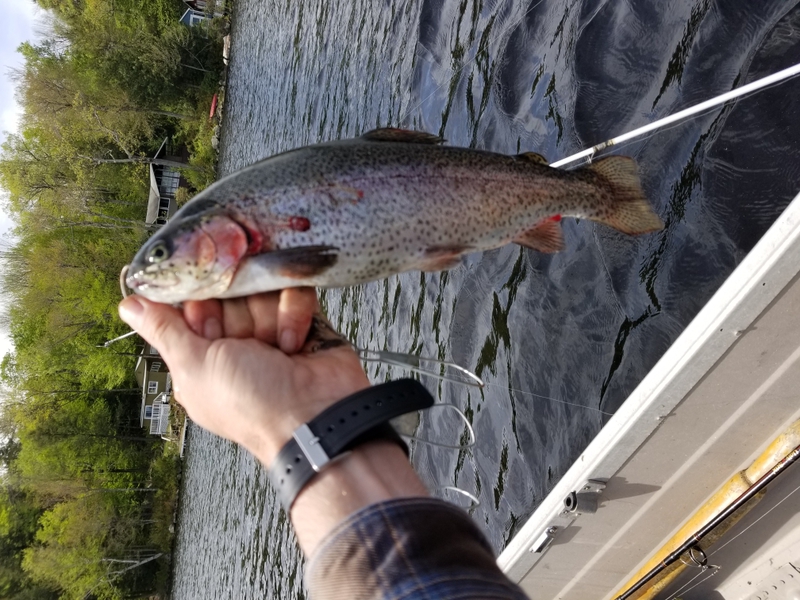 A photo of Brian Schneider's catch