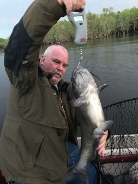 A photo of lyle Larson 's catch