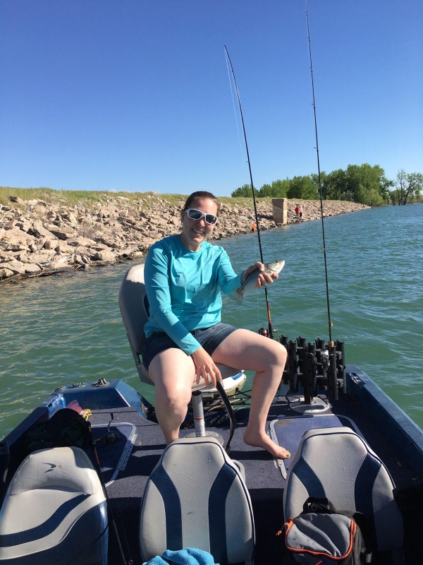 A photo of Nicholas Trampe's catch
