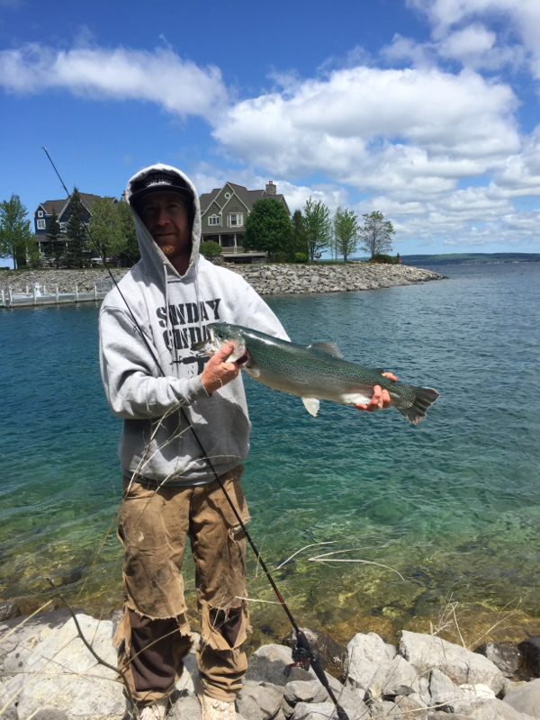 A photo of Mike Neil's catch
