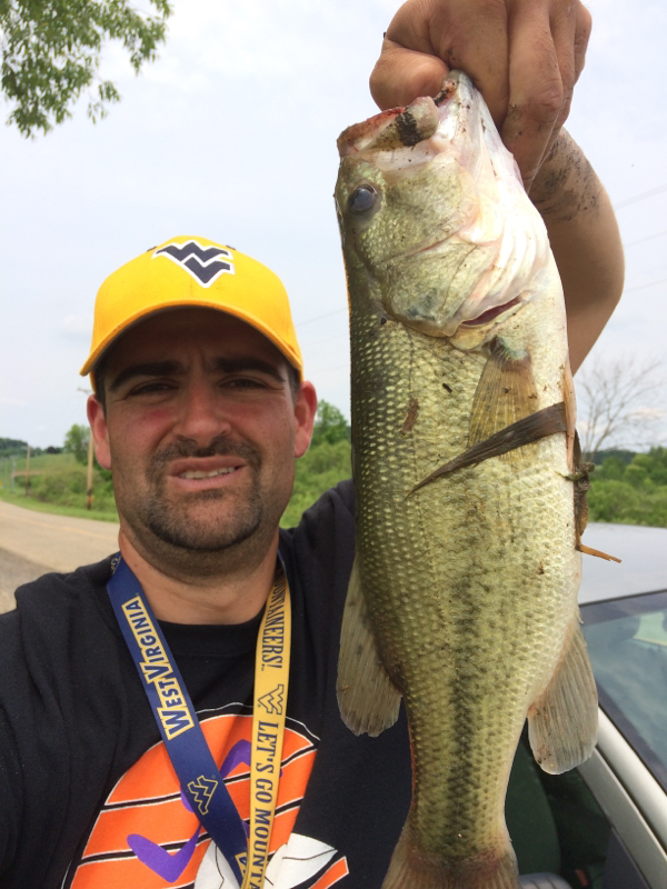 A photo of Mike Byers's catch