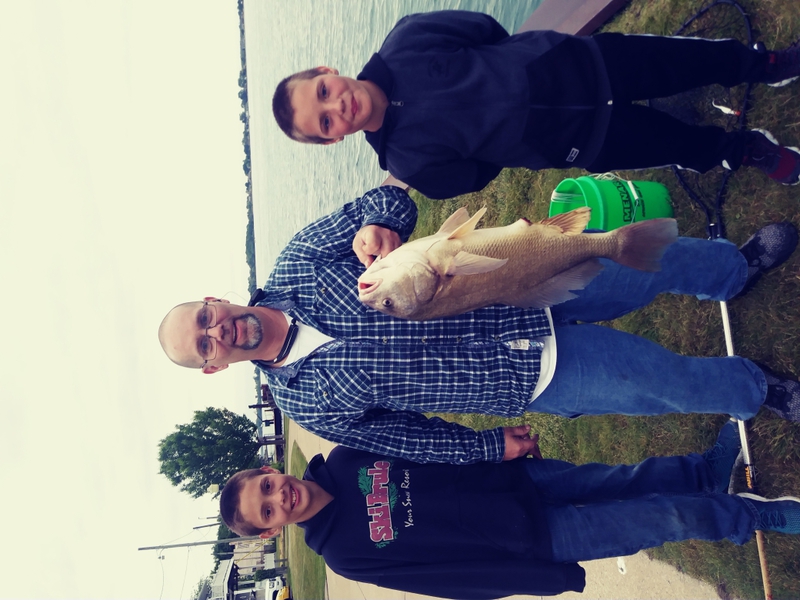 A photo of Willard Boullier's catch