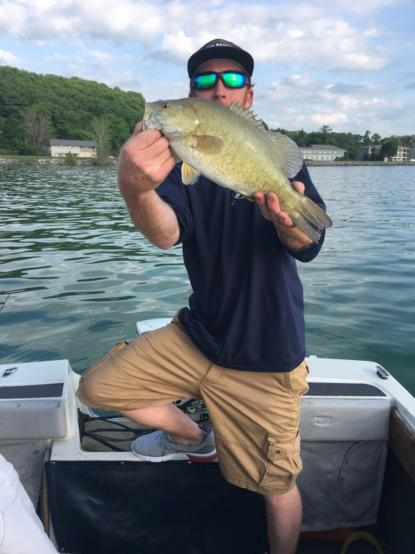 A photo of Mike Neil's catch