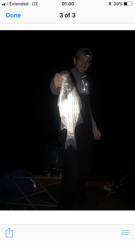 A photo of Chris Asher's catch
