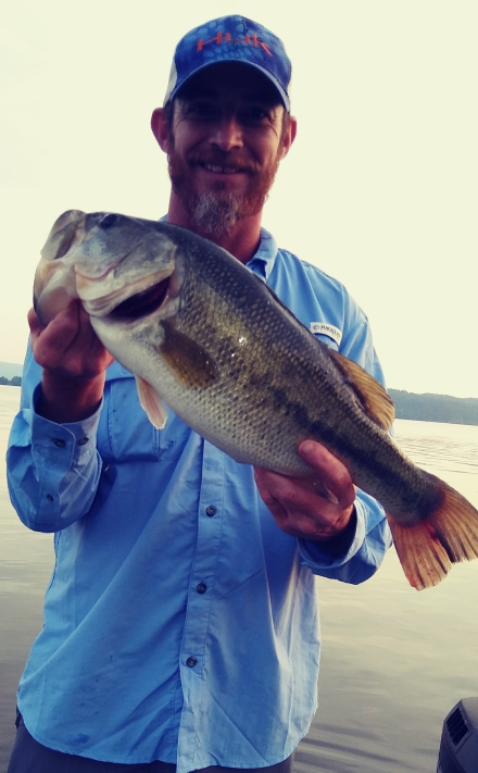 A photo of Ken Bailey's catch
