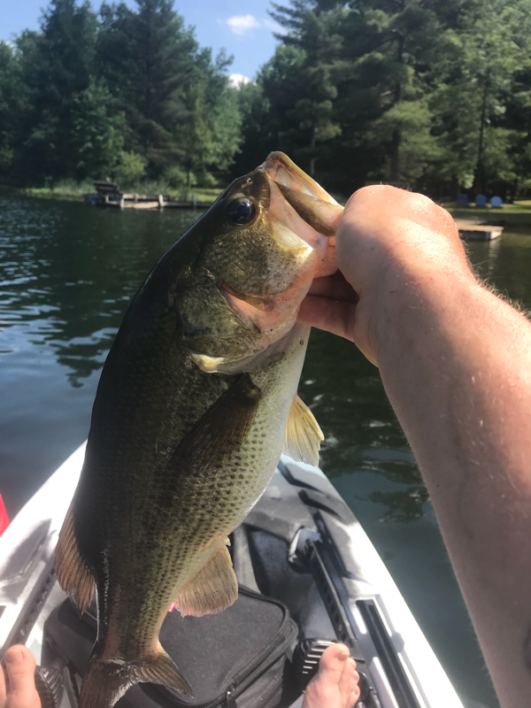 A photo of Dustin  Degrand's catch