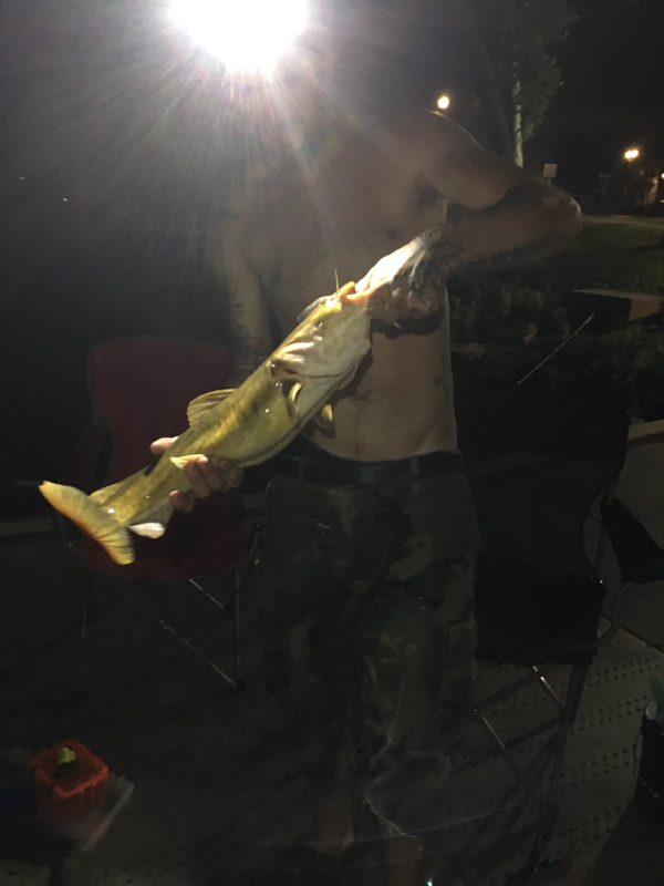 A photo of Taylor  Longchamp 's catch