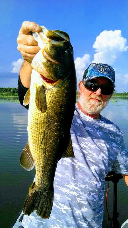 A photo of Jerry Parsley's catch