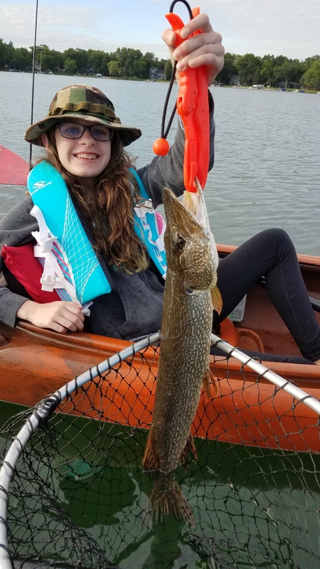 A photo of CJ Barron's catch