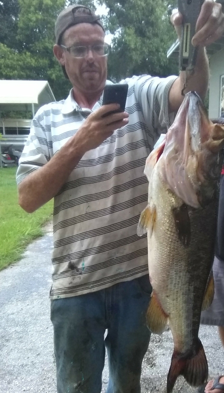 A photo of Erick Wilson's catch