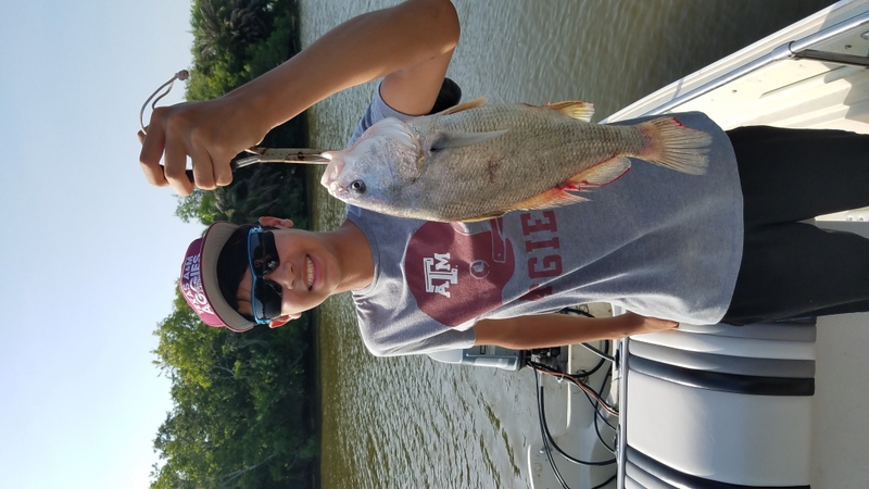 A photo of Chip Reeder's catch