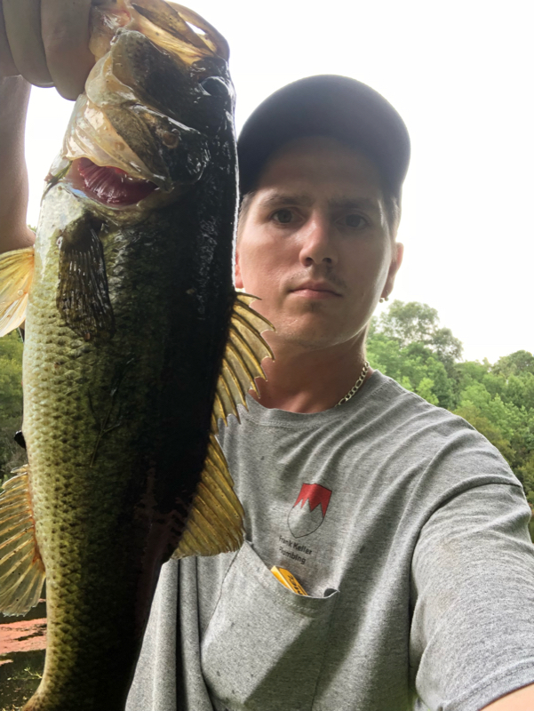 A photo of Justin Antley's catch