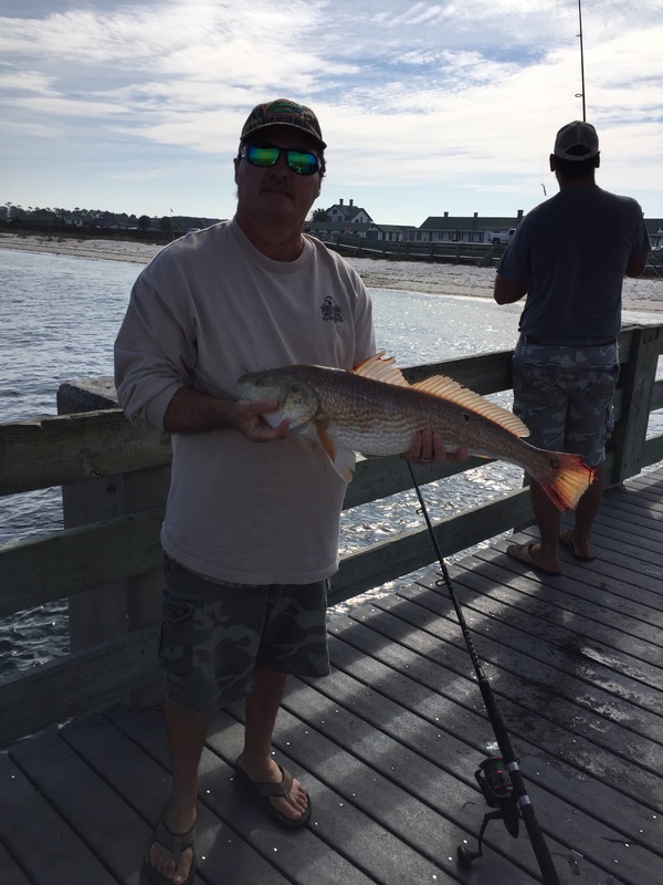 A photo of Richard Parker's catch