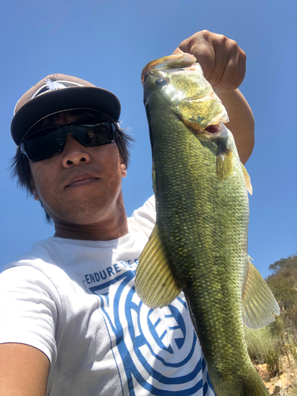 A photo of Manabu Kagiyama's catch