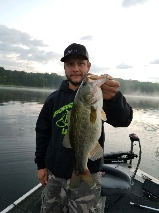 A photo of Chad Paronish's catch