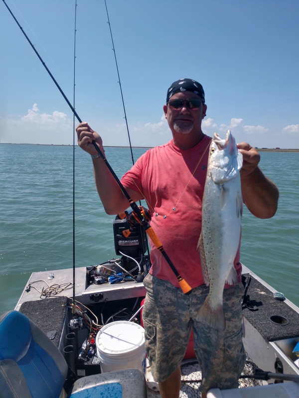 A photo of Ray Arnold's catch