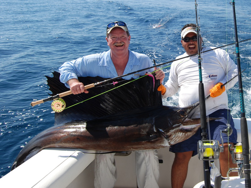 A photo of Scott Smith's catch