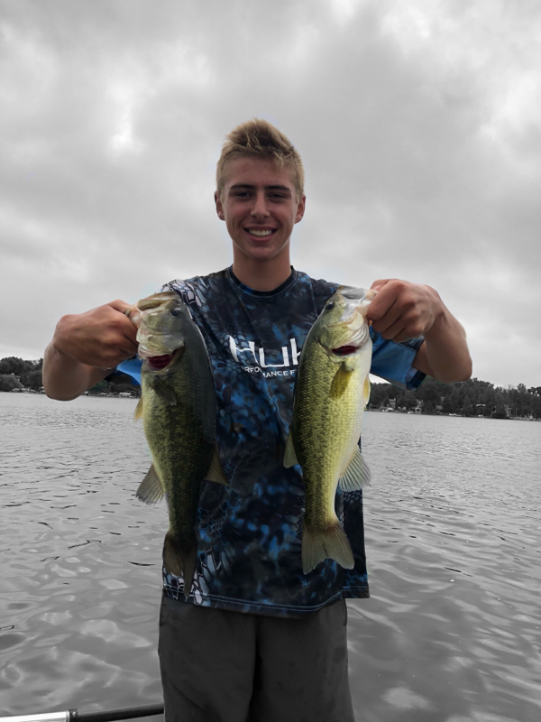 A photo of Dylan Polster's catch