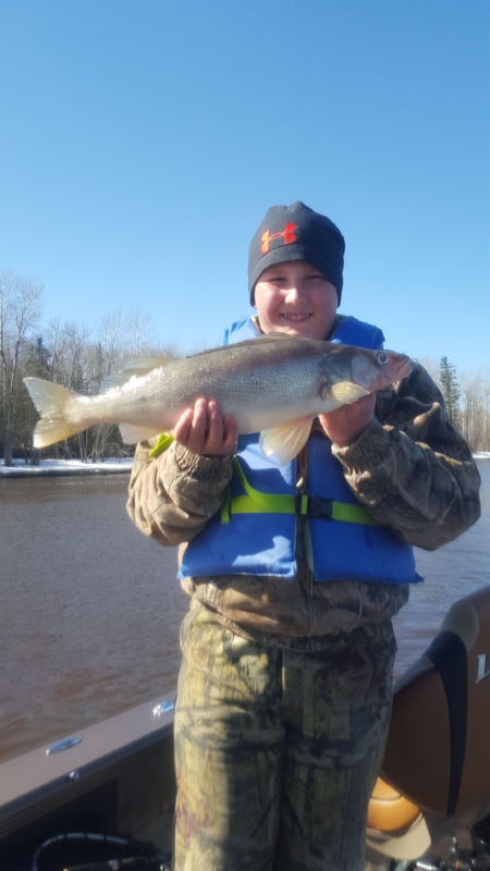 A photo of Alec Cook's catch