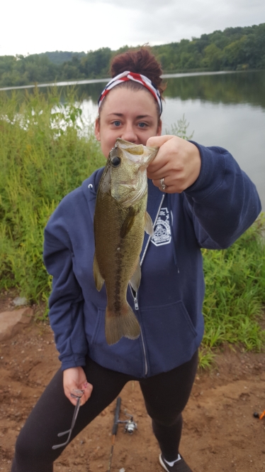 A photo of Thomas Schick's catch