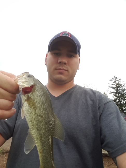 A photo of Thomas Schick's catch