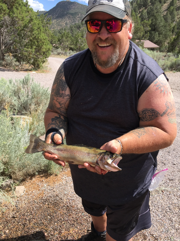A photo of Chris Chesmore's catch