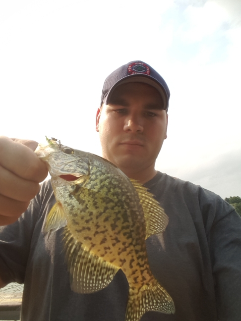 A photo of Thomas Schick's catch