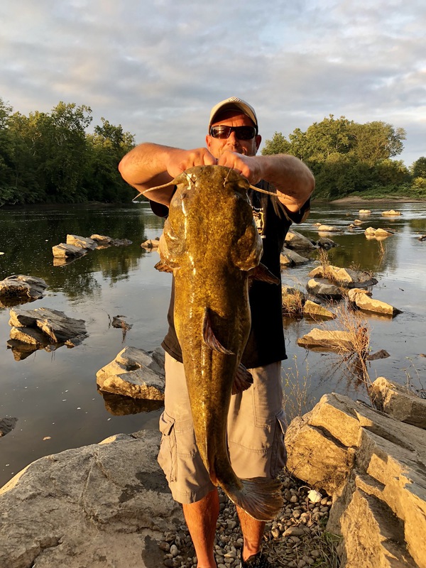 A photo of Edward Payne's catch