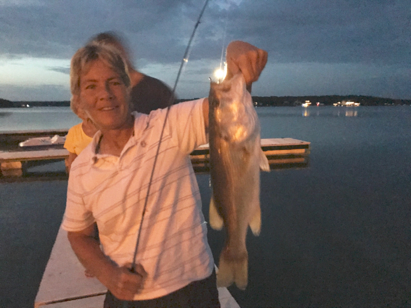 A photo of Leslie Ratliff's catch