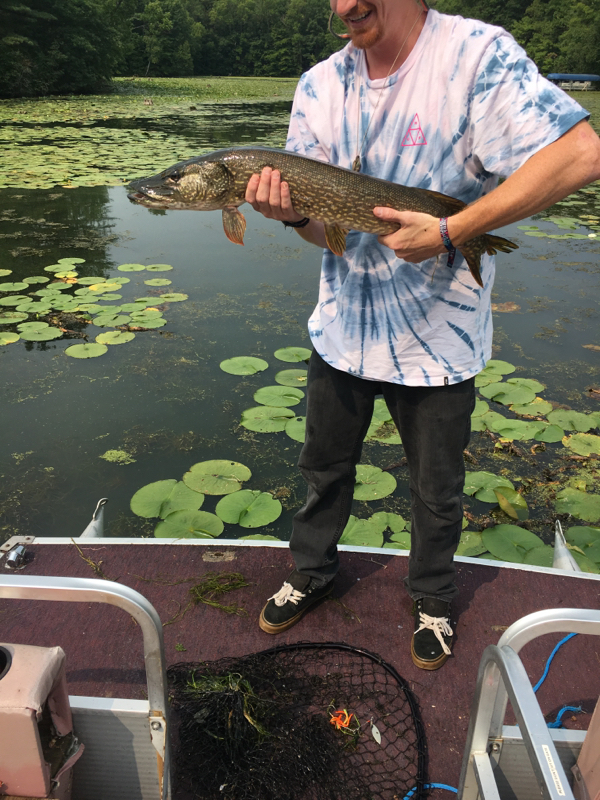 A photo of Steven Nelson's catch