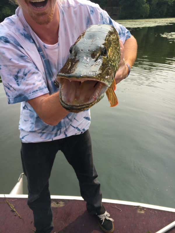 A photo of Steven Nelson's catch