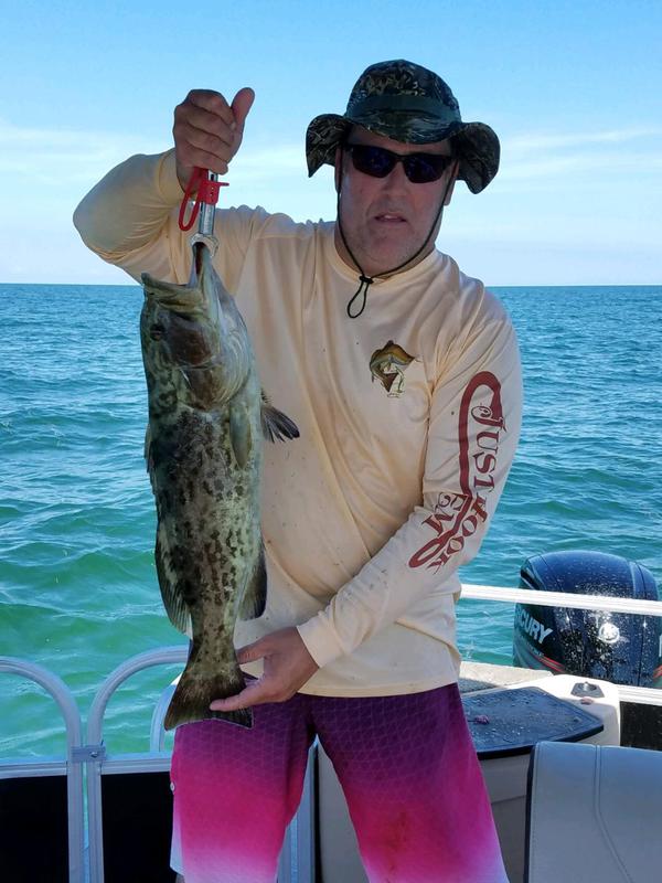 A photo of Dan Corson's catch
