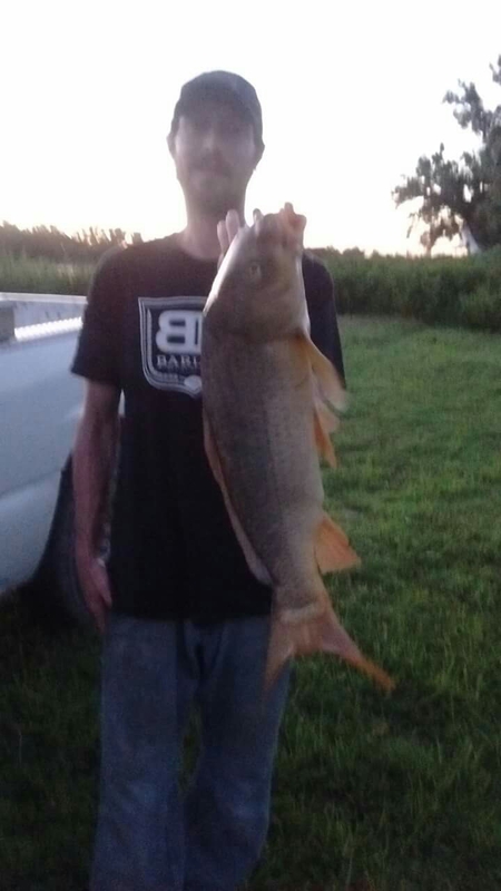 A photo of Darryl Stickney's catch