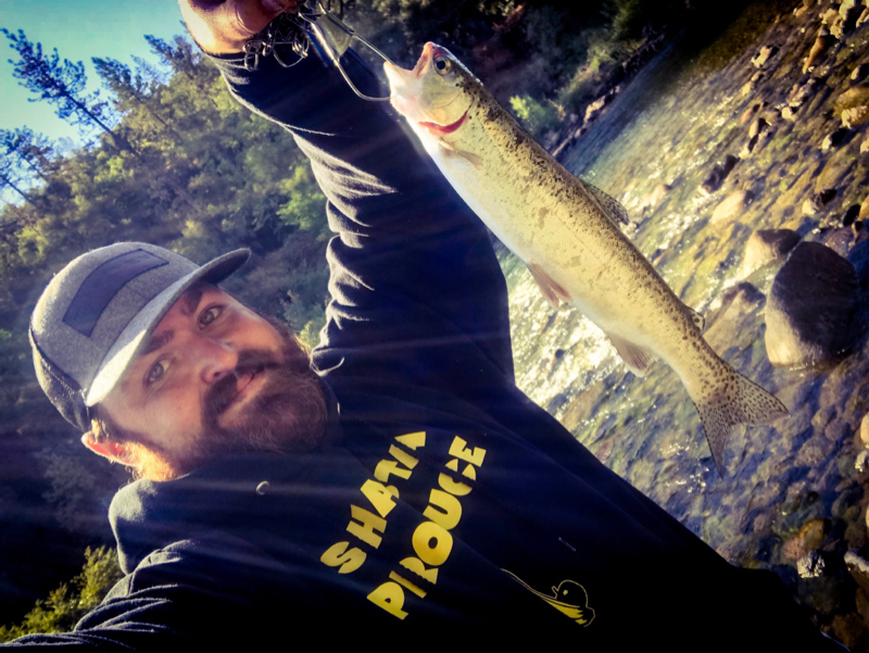 A photo of Ham Bone's catch