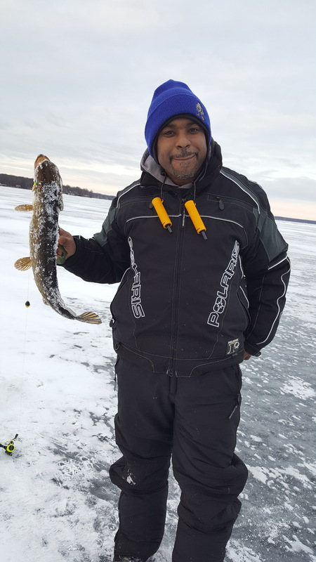 A photo of Raymond Jones's catch
