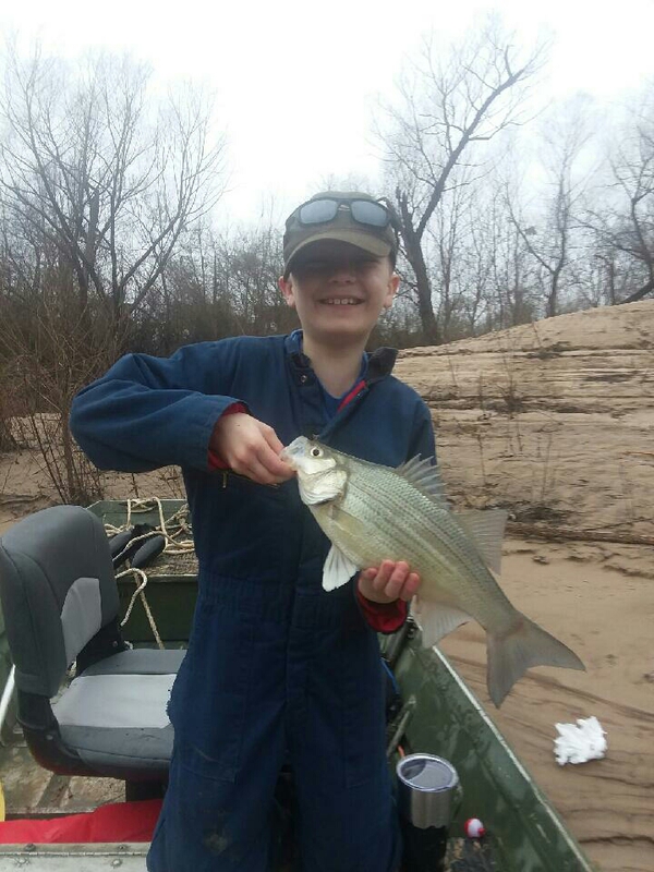 A photo of Casey Clark's catch