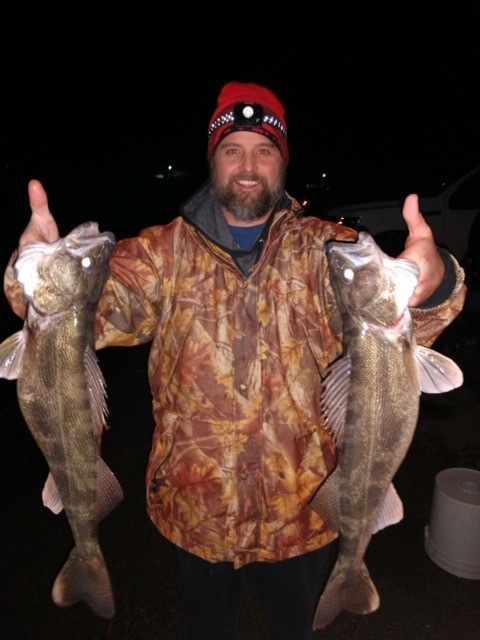 A photo of Jason Webb's catch