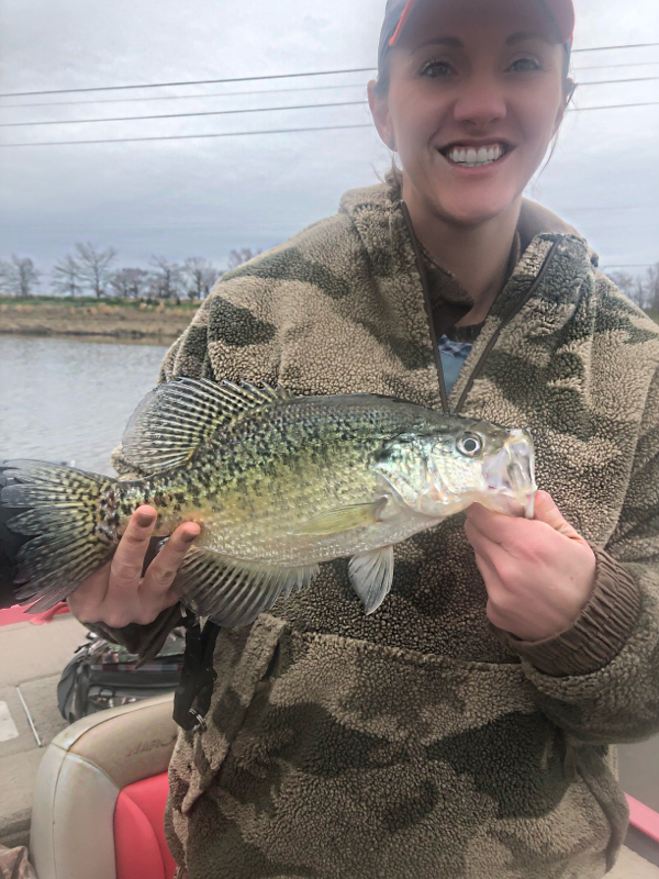 A photo of Andrea Wyatt Purnell's catch