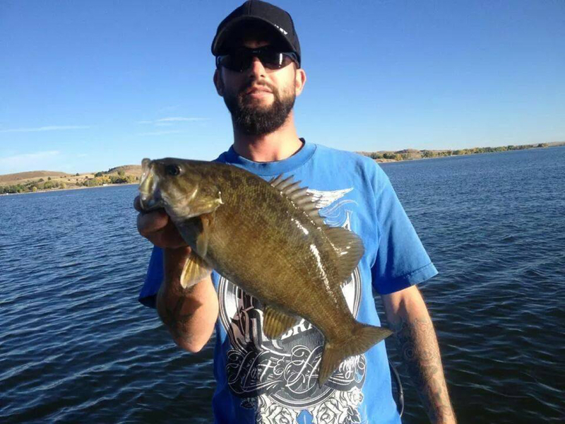 A photo of Terrence Pate's catch